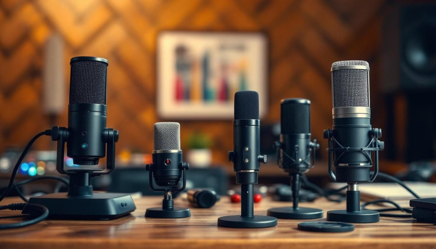 Comment choisir le meilleur microphone pour votre studio d'enregistrement ?